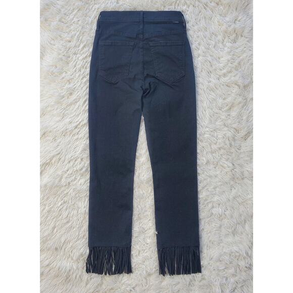 Mother High Waisted Rascal Crop Fray Jeans 26 / 2 - Picture 11 of 11